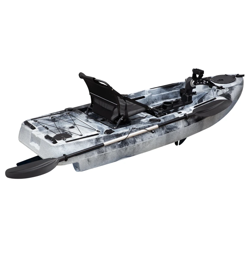 8フィート釣り用ペダルカヤック、軽量HDPEシーボート（1人乗り）、2.5m長さのツーリングカヤック、卸売販売