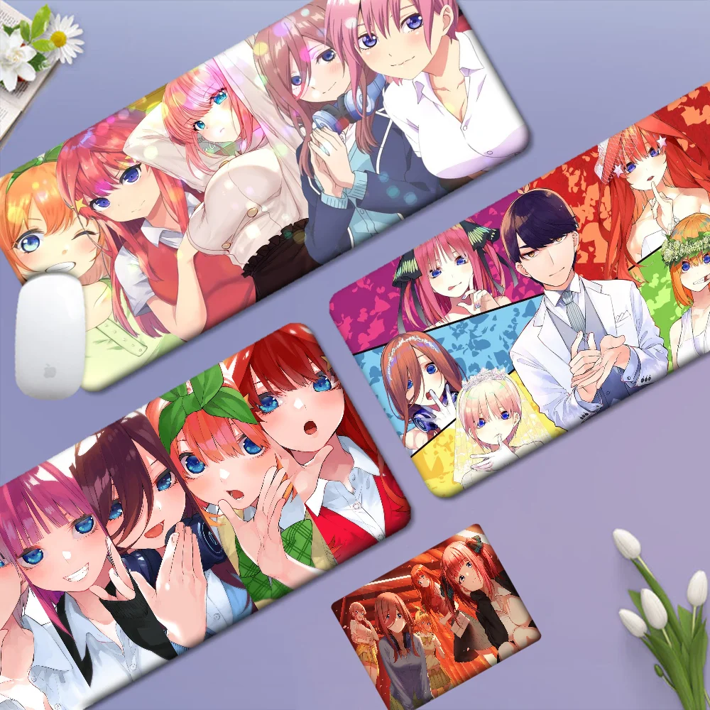 

Cartoon Anime Quintessential Quintuplets 90x40cm Big Keyboard Mat Table Mat Students Gamer Mousepad Pad For PC Mouse Carpet
