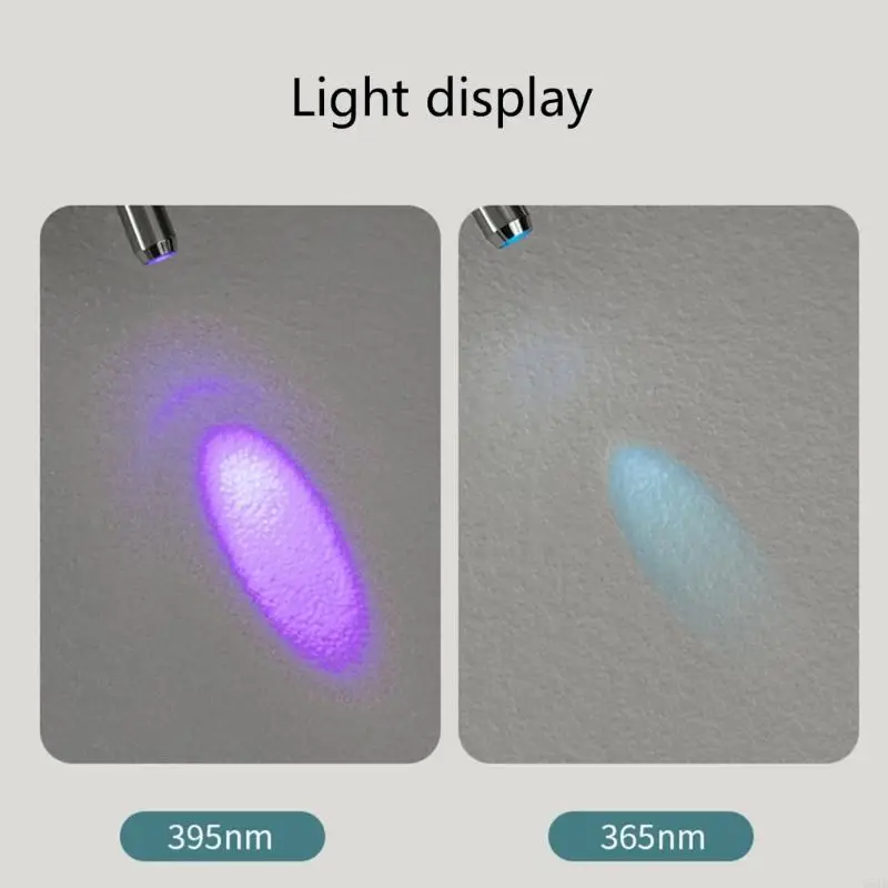 Banknote portatile Controllo Torce rilevamento portatili 365nm/395 Nm Detector macchie urine per cani portatile Y5GB Y5GB
