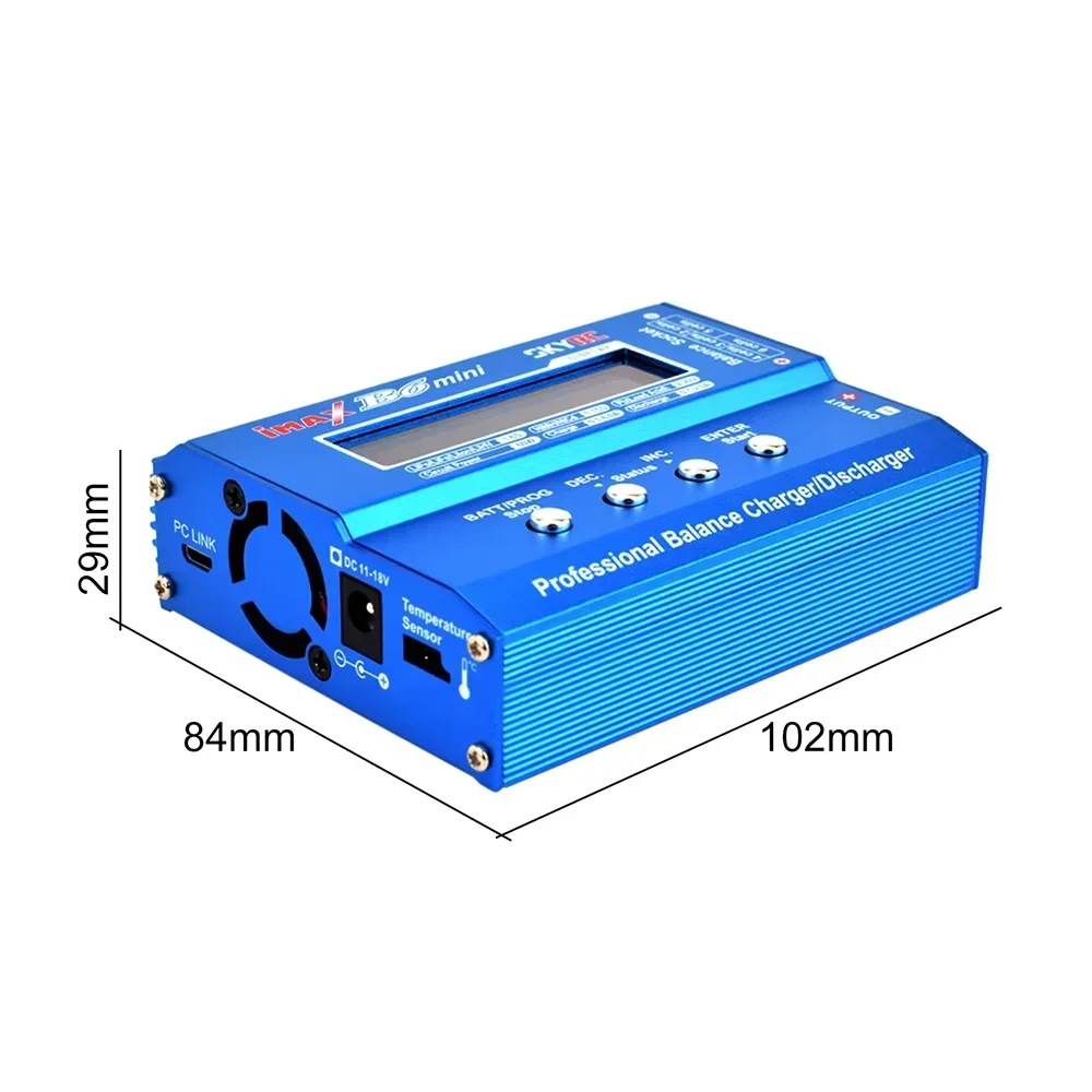 Mini caricatore/scaricatore professionale originale SKYRC iMAX B6 per la ricarica della batteria RC (SK- 100084 )