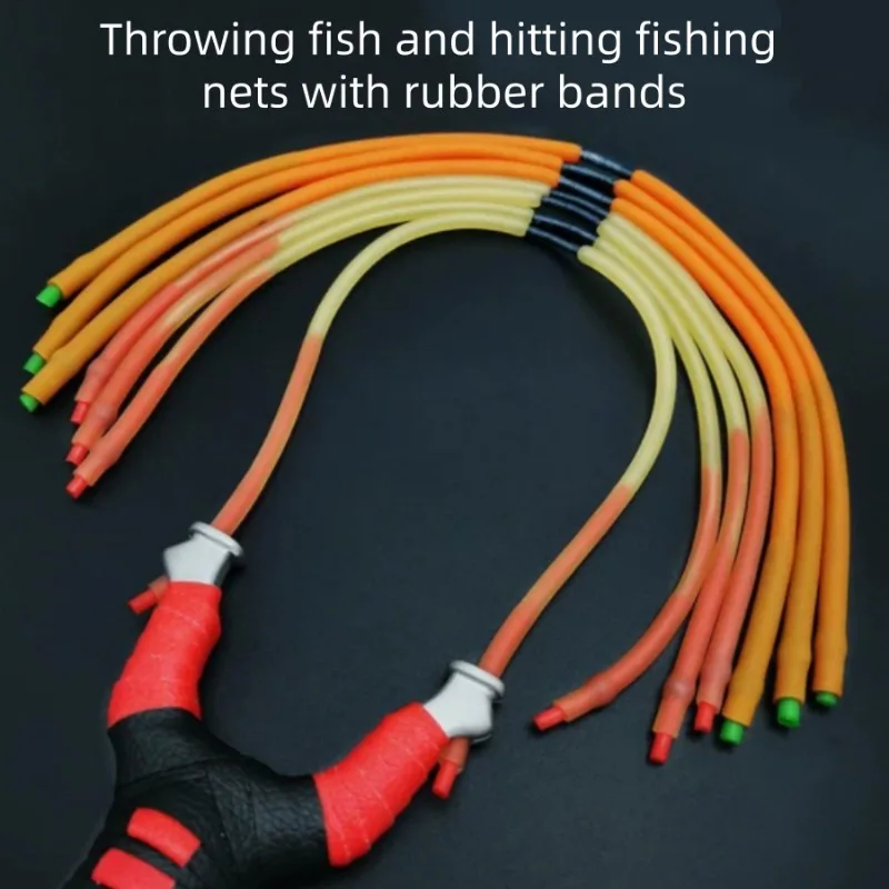 3060 Latex Slingshot Rubber Band High-elasticity and Wear Resistant Elastic Tube Spare Replacement Part for Outdoor Shooting
