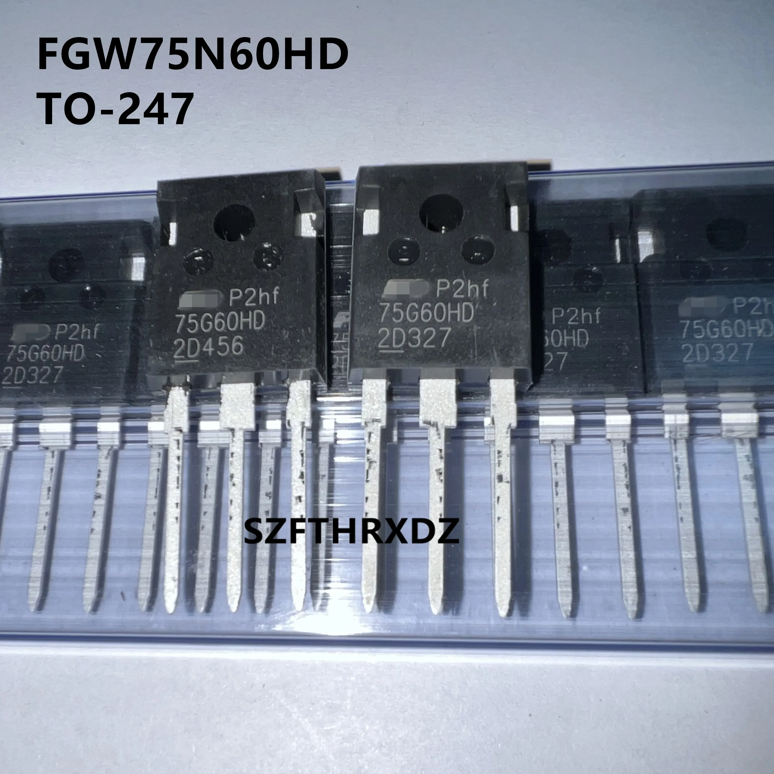 

10pcs 100% New Imported Original FGW75N60HD 75G60HD 600V 75A TO-247 Discrete IGBT (High-Speed V series)