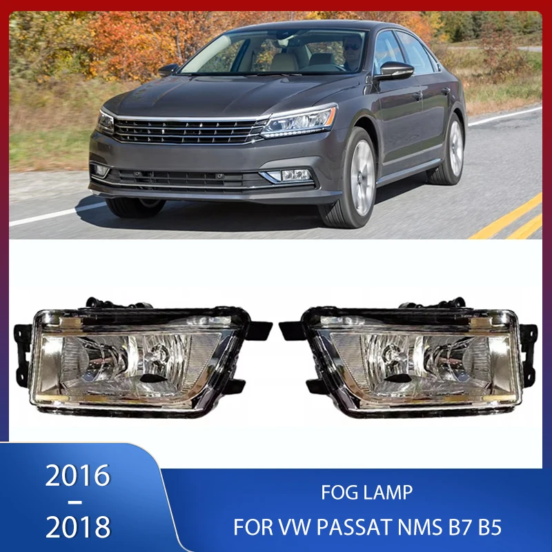 

Front Bumper Fog Light Fog Lamps With Bulb Headlights For Volkswagen VW Passat NMS B7 B5 2016 2017 2018 56D941699A 56D941700A