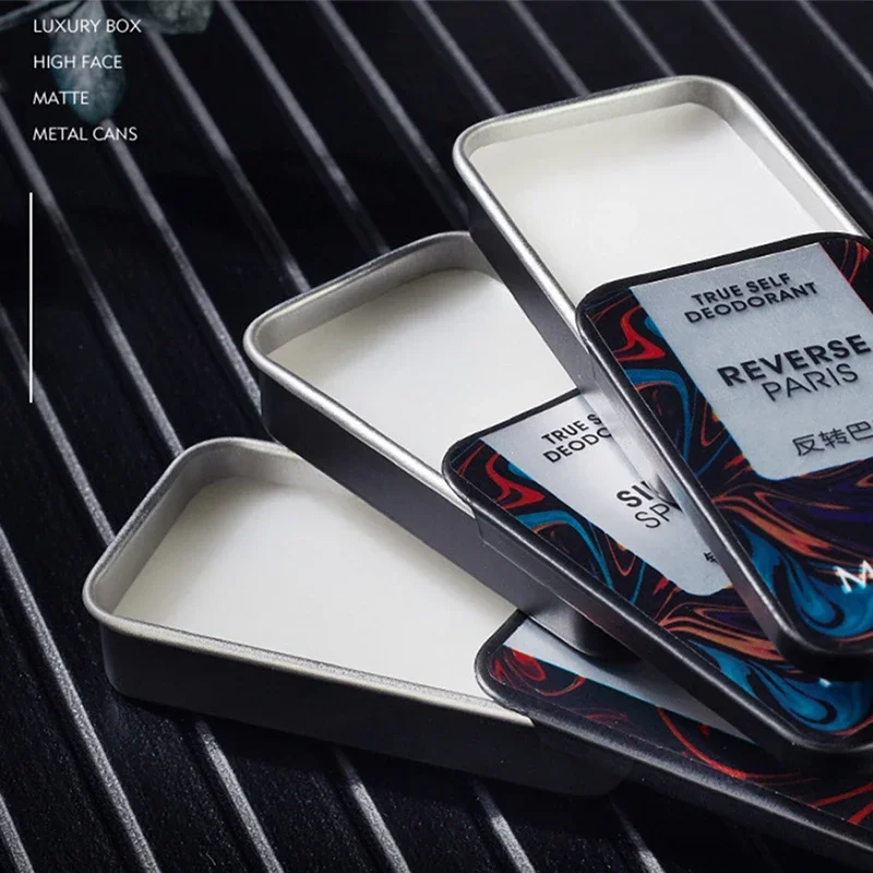 طقم عطر صلب محمول للرجال والنساء ، مرهم العطر ، مضاد للتعرق في الجسم الطبيعي ، مزيل العرق يدوم طويلاً ، باريس العكسي ، 1 ، 3