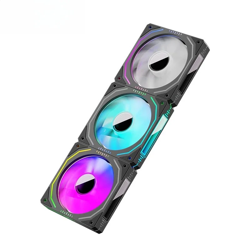 

Fan desktop computer, temperature control cooling