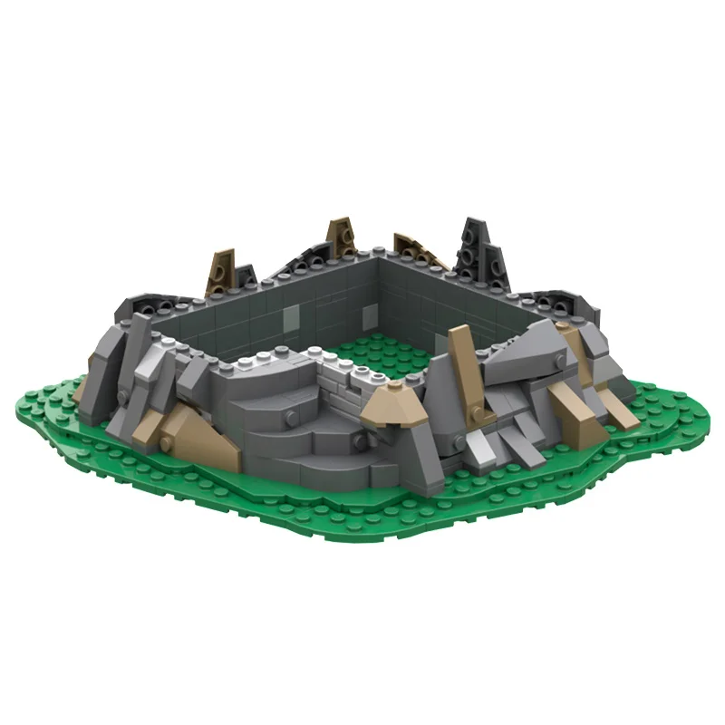 2768pcsMOC Torre Medieval bloques de construcción modulares DIY Castillo arquitectura conjunto de exhibición fortaleza europea juguete