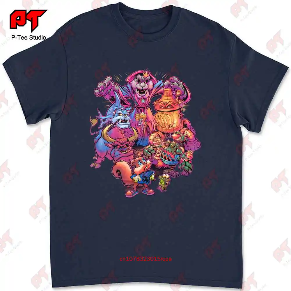 Conkers Bad Fur Day T-shirt 6YZ9