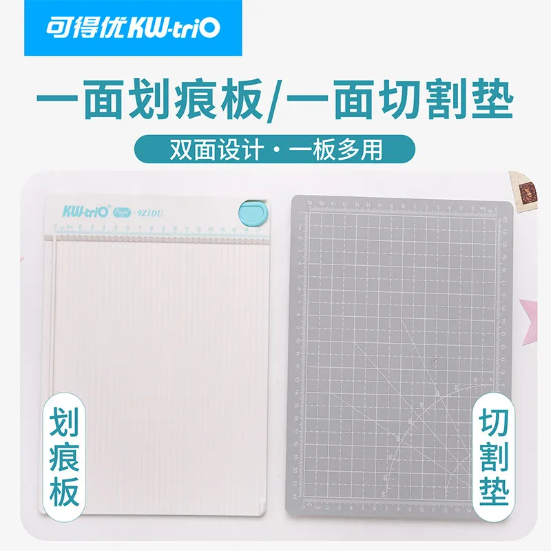 2 in1 Multi-Purpose Scoring Board Envelope Scrapbooking For DIY Handmade Craft Supplies Paper Cutter