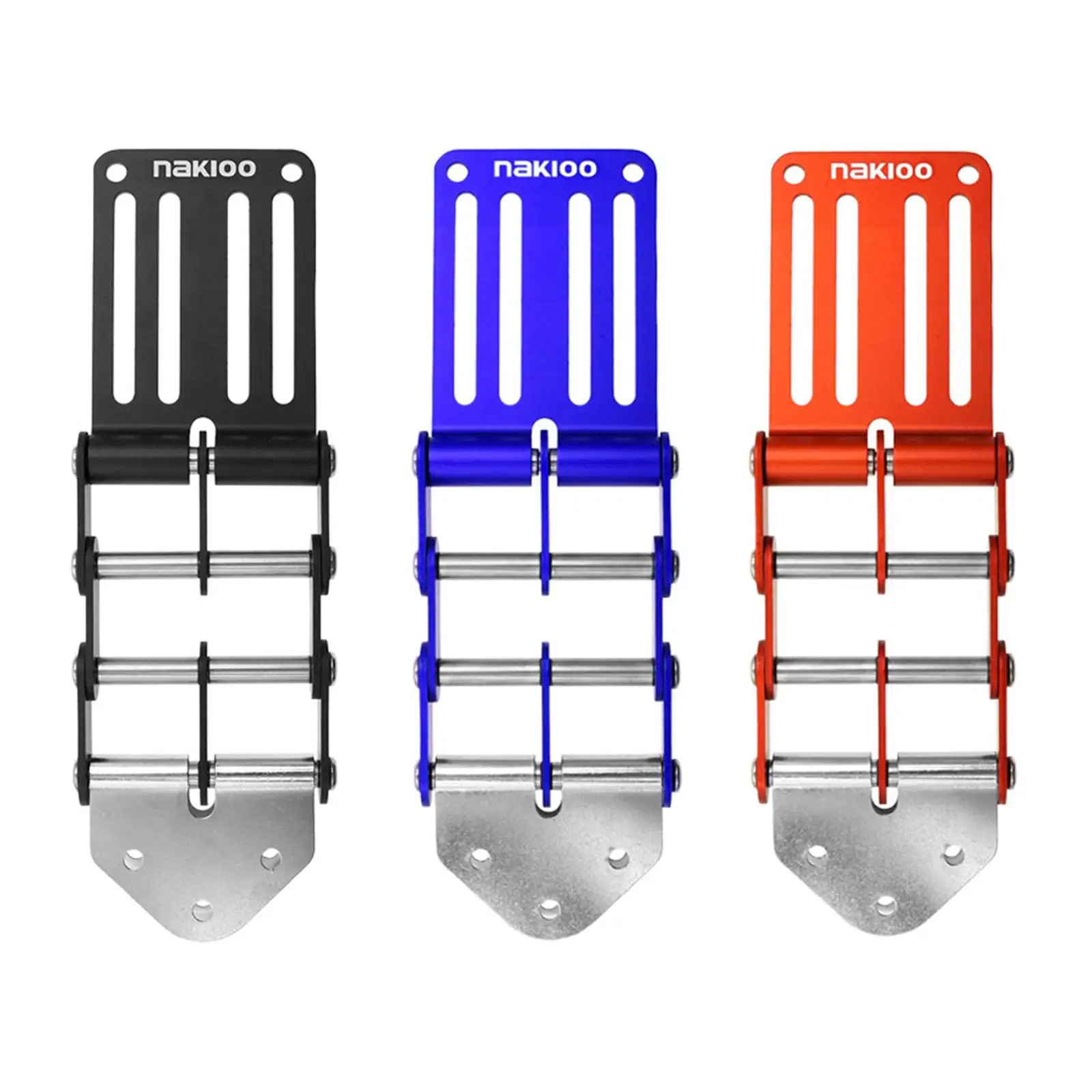 Quick Release Tool Belt Buckle Versatile for Electrician Stainless Steel Axle 53mm Width Adjustable Chain Clip Belt Attachment