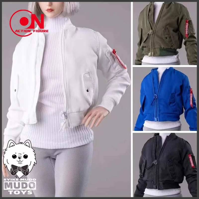 CTC-010 1/6 الطيار سترة الترفيه القطن معطف موضة الملابس نموذج صالح 12 "أنثى الجندي عمل الشكل دمى الجسم #1