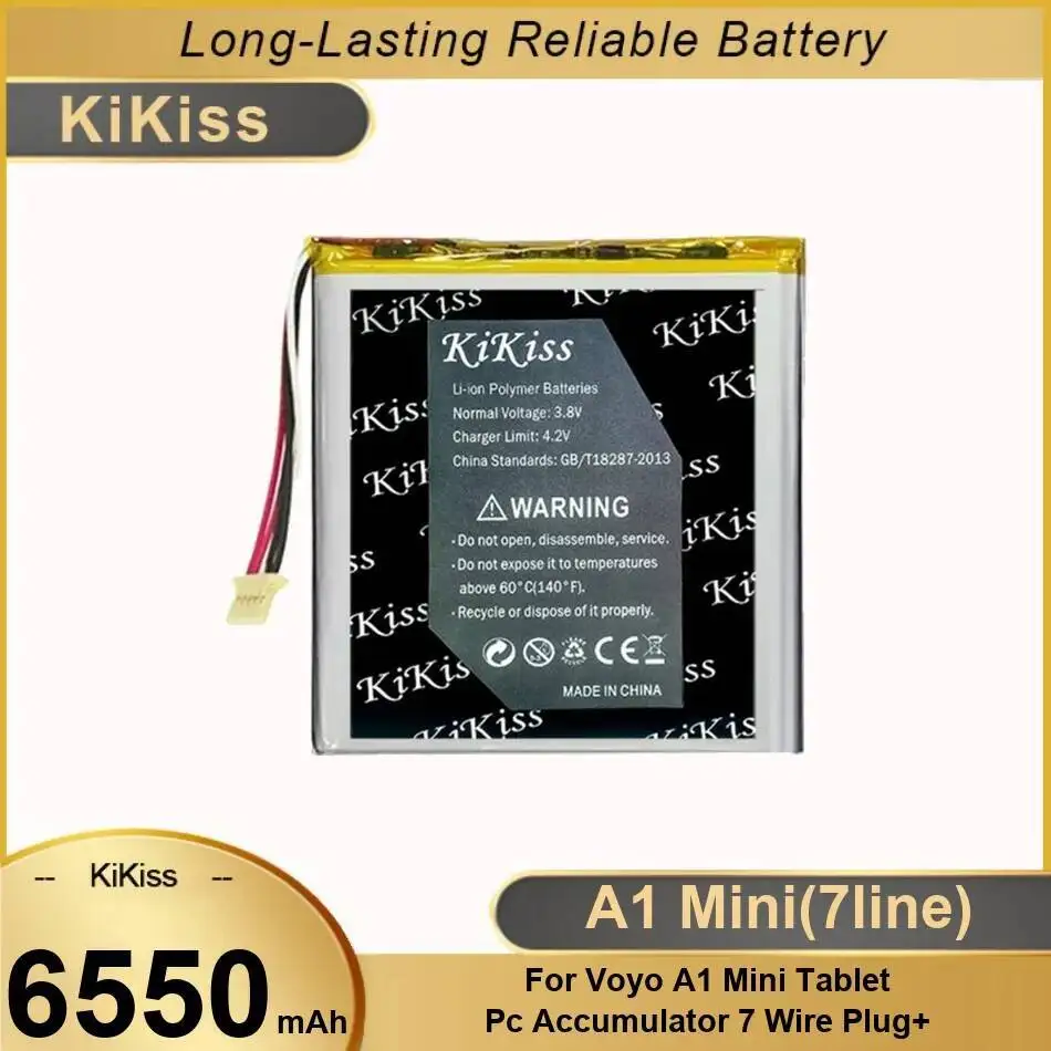 

Аккумулятор для ноутбука, быстрая зарядка, высокая эффективность, 6550 мАч для Voyo A1 Mini, 7-проводной, 7 линий