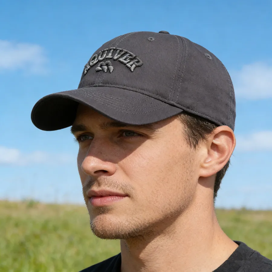 Neue Frühlings-Baseballkappe mit zweifarbiger 3D-Stickerei – Vielseitiger Sonnenhut für Herren & Damen, ideal für Outdoor-Aktivitäten