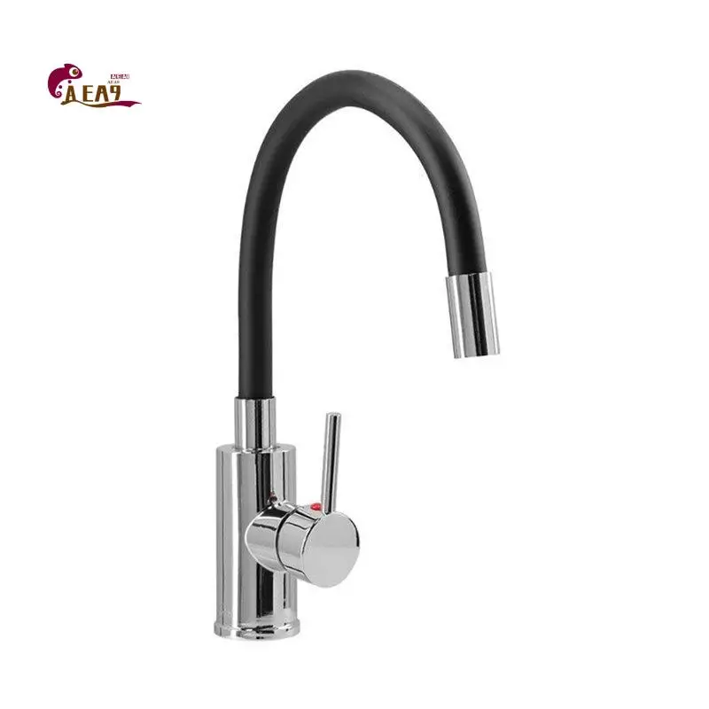 

AEA9 - Кухонный смеситель из нержавеющей стали 304 с двумя режимами работы и универсальным поворотом - черный