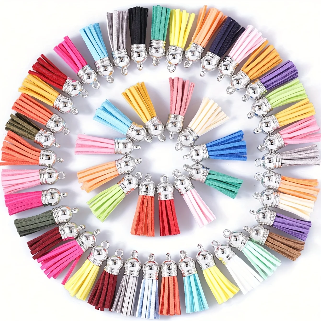 

50 шт. модный кулон с кисточкой, аксессуар «сделай сам», подходит для женского браслета, ожерелья, сережек