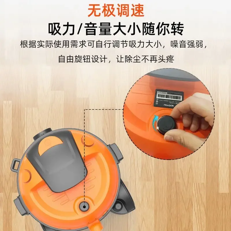 

Профессиональный пылесос для влажной и сухой уборки, бытовой большой всасывающий автомобильный пылесос с бесступенчатым регулированием скорости, сильный пылесос