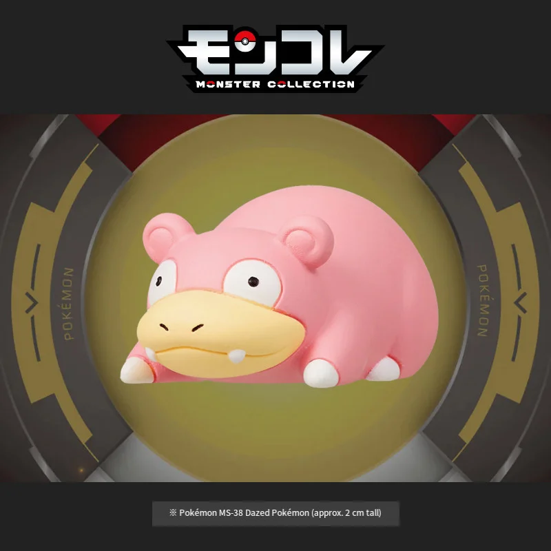 

Мини-кукла Slowpoke из аниме Pokemon от TAKARA TOMY, изготовленная из ПВХ, модель для рук, украшение для рабочего стола, портативная, для коллекции, в подарок.