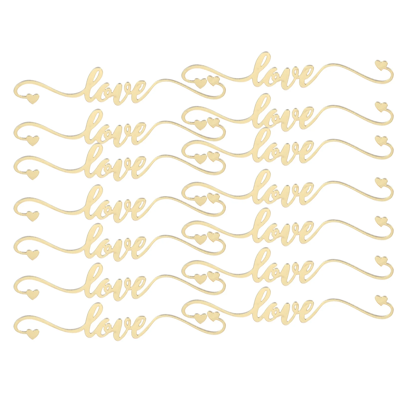 

15pcs Valentine'S Day Cake Topper Acrylic Cupcake Toppers For Wedding Birthday Party Dessert Decoration Engagement Celebrations