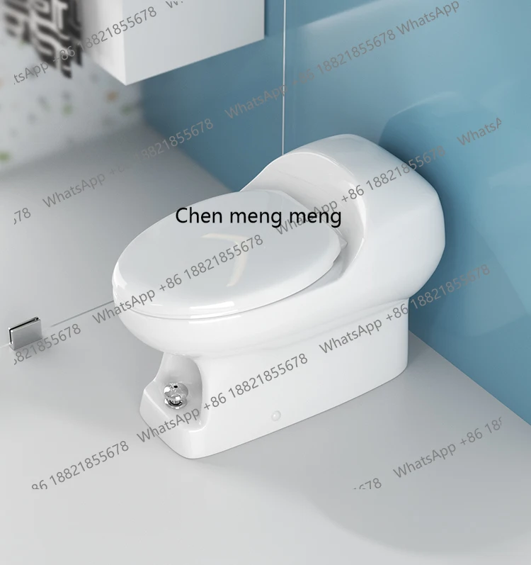

One-liter Jieju toilet anti-backflow household tankless bathroom straight flush family silent deodorant ceramic toilet