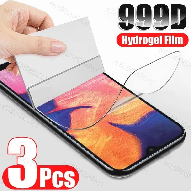 3Pcs Screen Protector Hydrogel Film For Huawei Mate X3 Enjoy 60 P60 Art Enjoy 60X Nova 10 Youth Edition