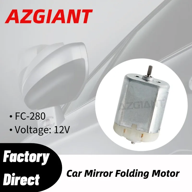 AZGIANT FC-280 Car Mirror Actuator Motor DC 12V High Power for Toyota Alphard Vellfire MK1 90 MK3 Side View Mirror Folding