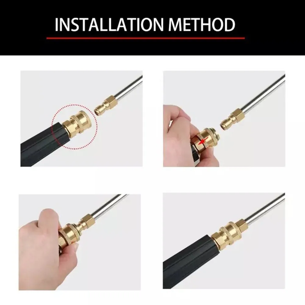 Accessories Nozzle Spray 1 Pc Car Washer Delicate Exquisite Extension High Pressure Hot Sale Practical Replacement