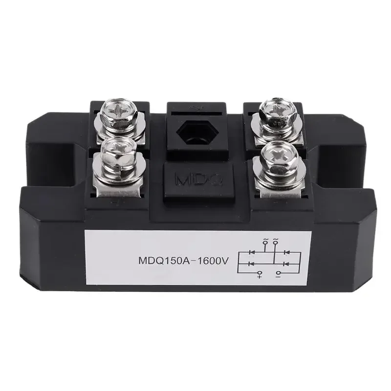 MDQ 150A-1600V Black Single-Phase Diode Bridge Rectifier 150A Amp High Power