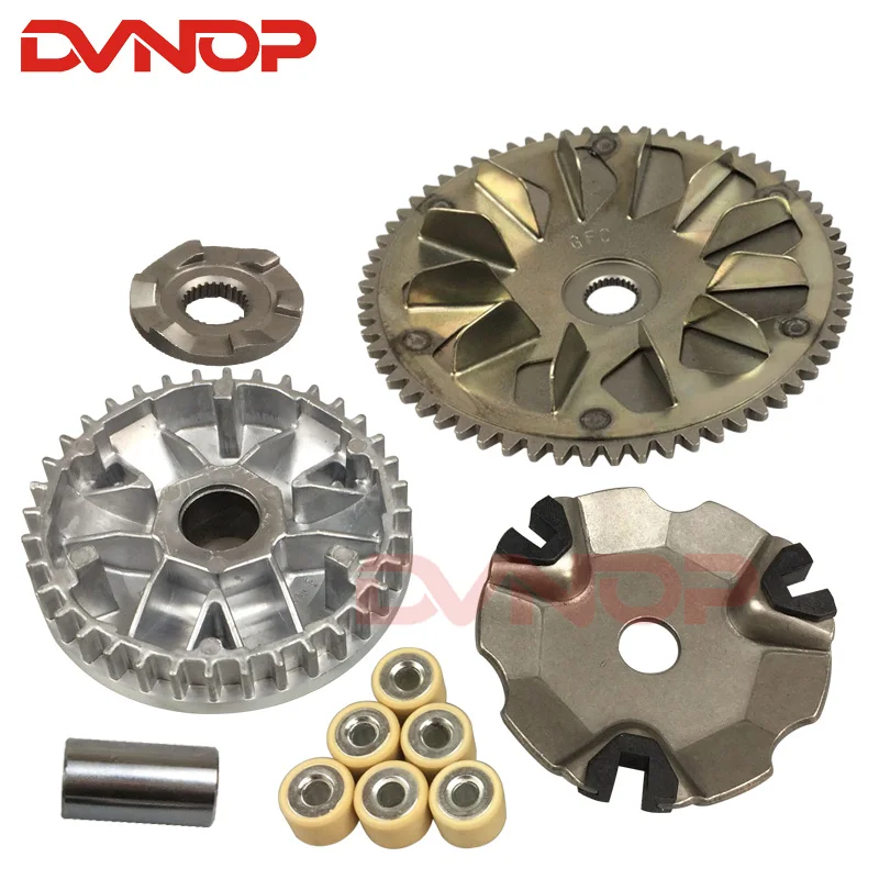 Motocykl sprzęgła wariator napęd koła pasowego zgromadzenie dla hoda WH100 WH100T/A/H/F/H SCR100 GCC100 ołowiu 100 SCV100 ołowiu SPACY100