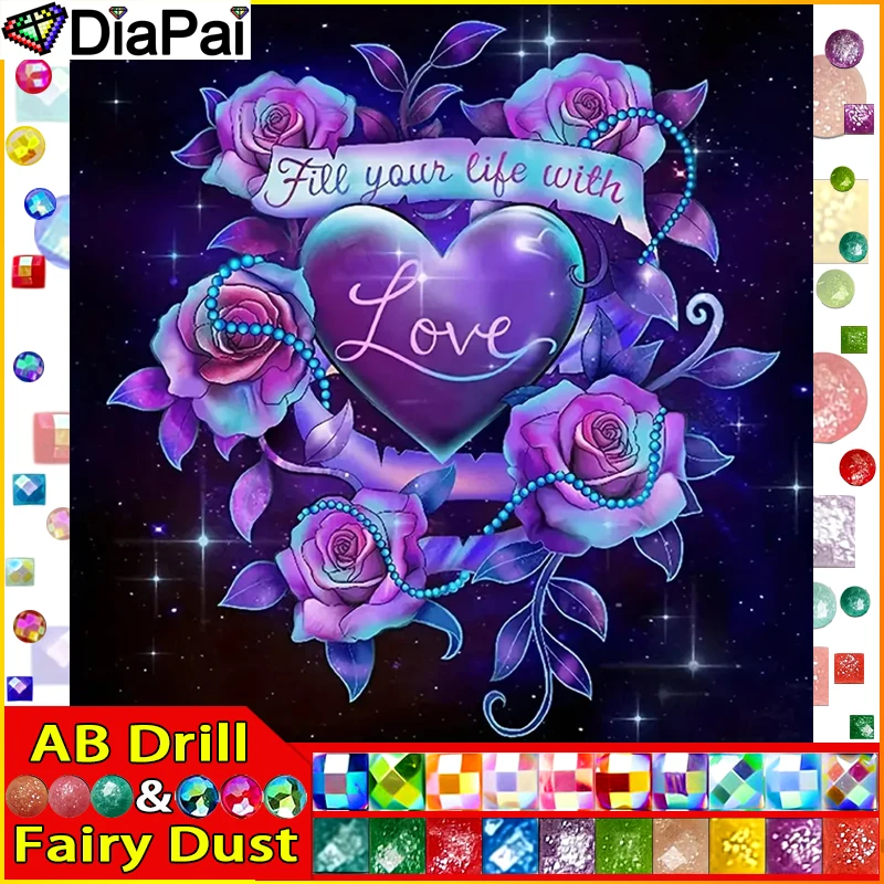 DiaPai Fairy Dust AB 5d Diamond Painting Full Square/Round 