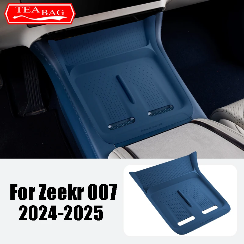 

For Zeekr 007 2024 2025 Car Wireless Charging Mat Silicone Mat Non-slip Storage Organizer Interior Supplies Auto Accessories