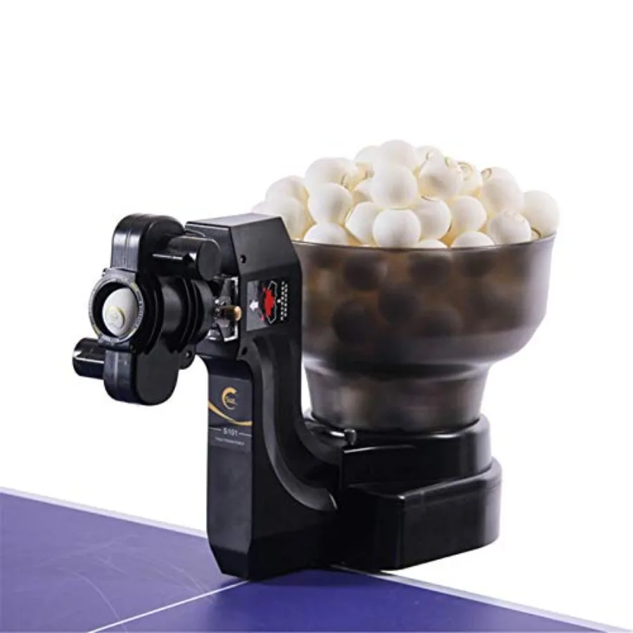 

Table Tennis Robot Ping Pong Ball Machine S101 Automatic Ping Pong Machine for Training with 40mm+ Table Tennis Balls