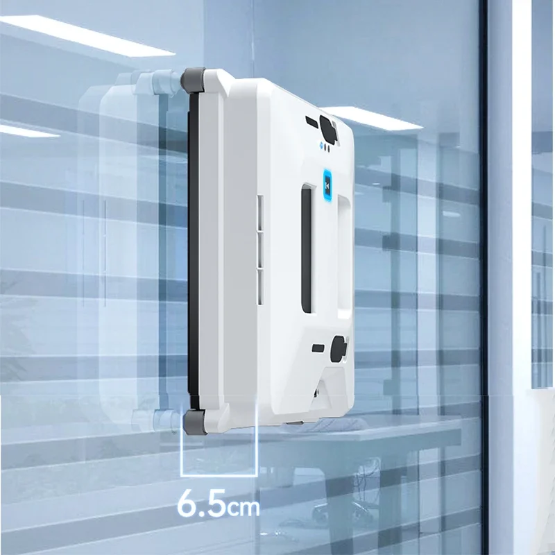 고층 야외 창 이중 물 스프레이 원격 제어 전기 유리 청소 로봇 220V 80W 3000pa