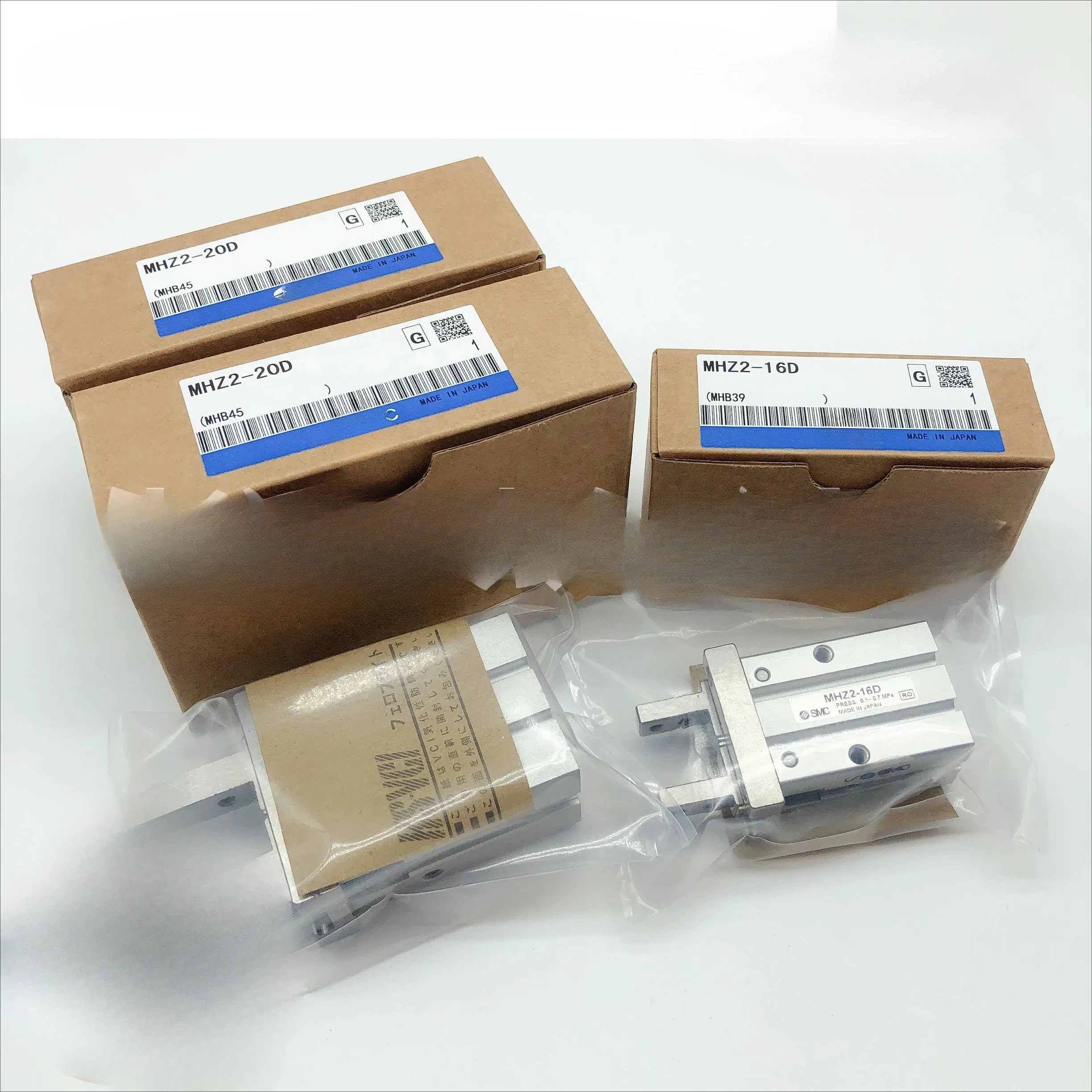 Pinça do cilindro de dedo MHZ2-10D MHZ2-16D MHZ2-20D MHZ2-25D MHZL2-16D