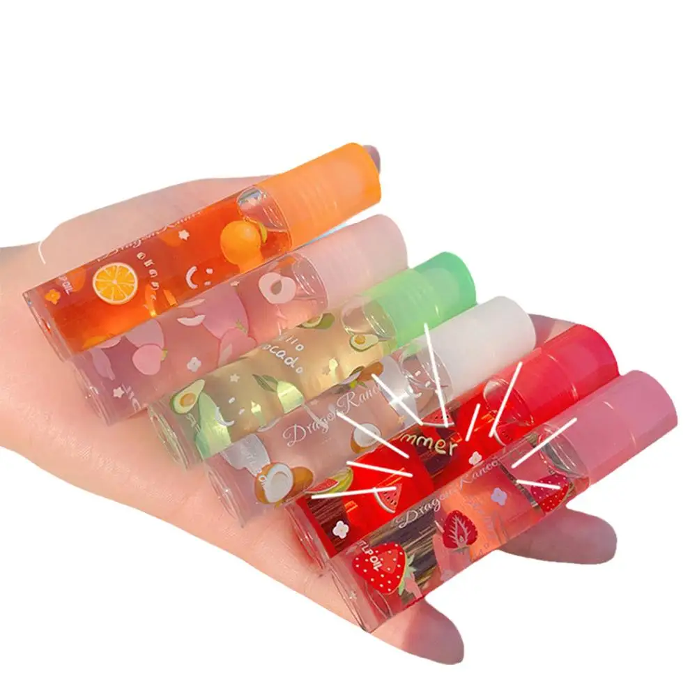 Huile claire transparente Jules Glaze Velvet Liquid, mignon, 256 fruits, air, sexy, dodu, baume hydratant, nouveau, 1 pièce, O5Z3