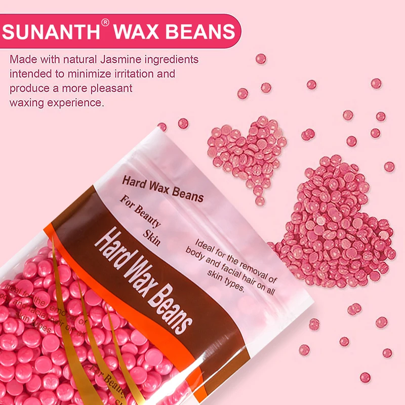 300g/200g/50g Wax Beans For Hair Removal Painless for Body Hairs Removal Beans Hot Wax Hard Wax for depilation For Full Body