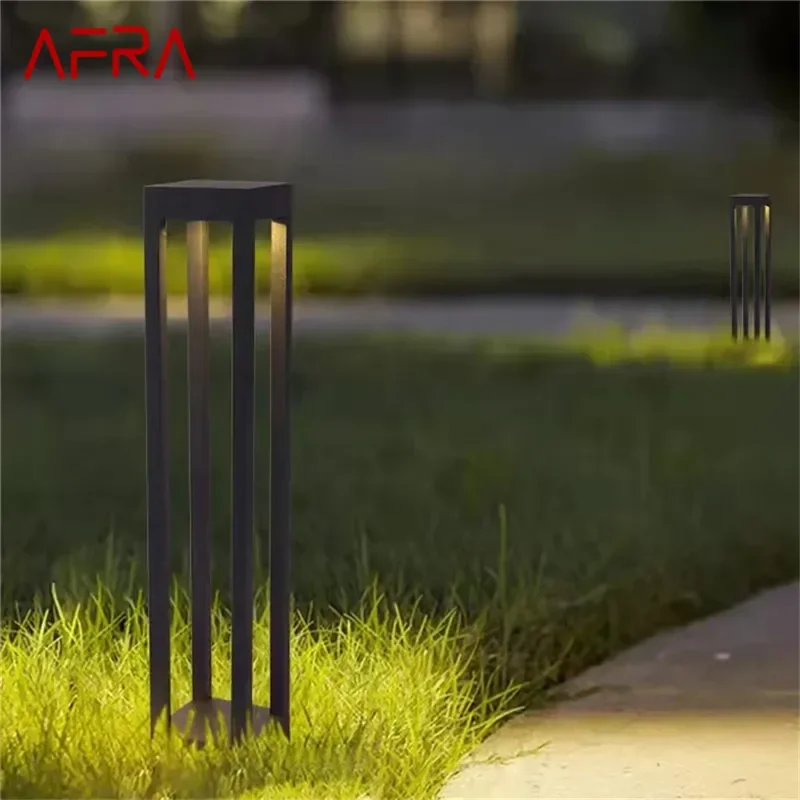 

AFRA Contemporary Outdoor Lawn Lamp LED Electric Waterproof Villa Garden Courtyard District Residential Quarters Lawn Lamp ﻿