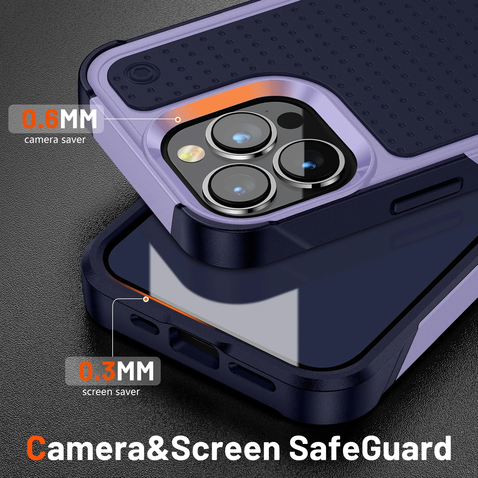 Heavy Duty Armor Shockproof Case For Xiaomi Poco X3 NFC Redmi Note 9s 10s 11 Pro 164.2mm Hard Plastic Frame TPU Back Cover
