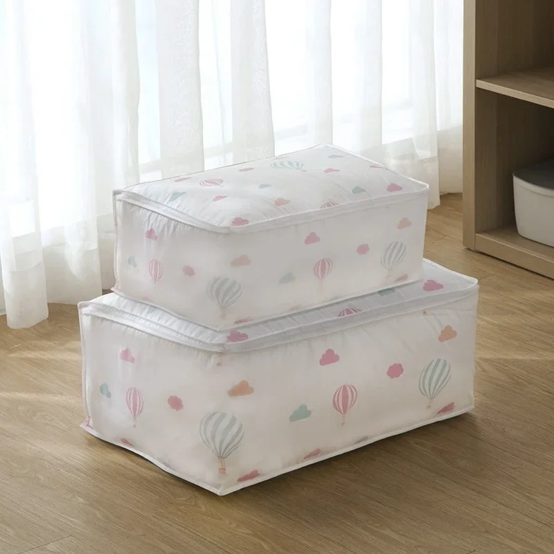 Large Capacity Wardrobe Moisture Proof Organizer Bags Foldable Clothes Quilt Storage Bags Multifunctional Sundries Storage Bag