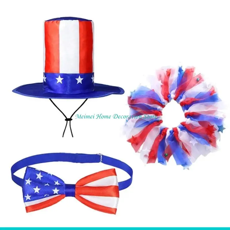 

H7BF 4 июля крыльцо гуси наряд патриотический костюм одежда крыльцо ко Дню независимости