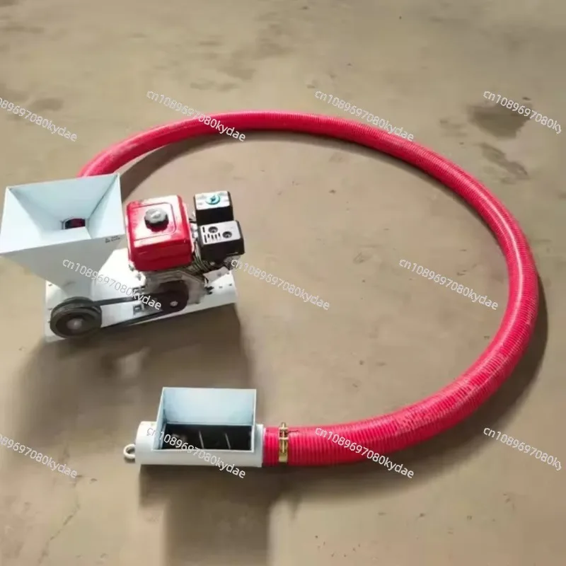 Flexible Hose Spiral Pipe Auger New Grain Suction Machine with Motor for Cement Sand Powder Conveyor