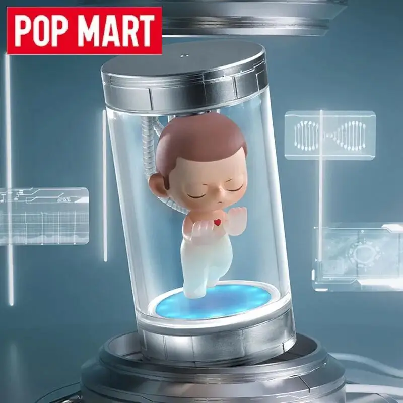 

POP MART Kubo City of Sunset Series, натуральная слепая коробка, загадочная коробка, украшения, фигурки, домашний декор, настольная модель, куклы, подарок для девочек