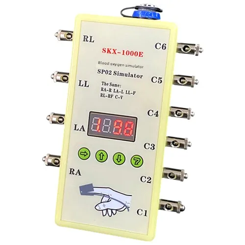 

SKX-1000E Spo2/ECG/EKG Simulator for testing devices with screen