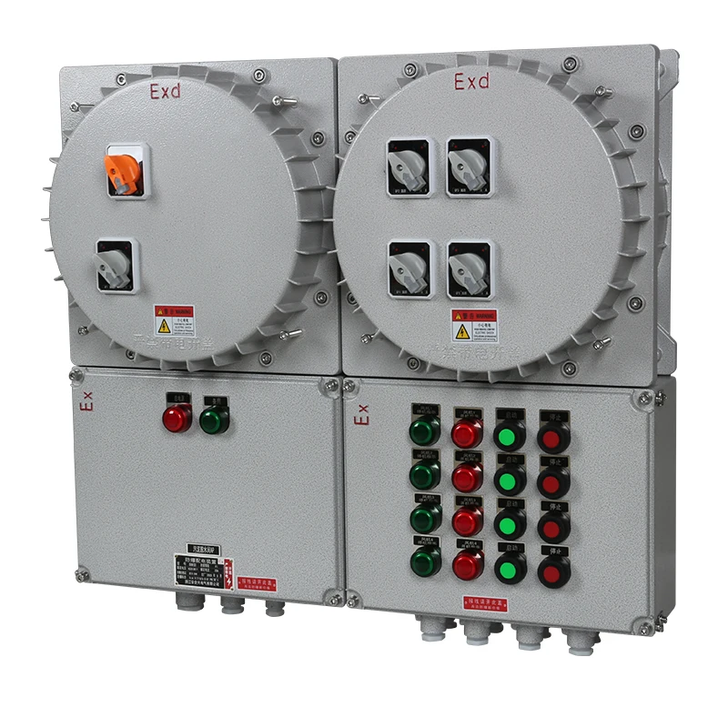 300 * 500 * 150 Durable explosion-proof IP65 WF1 aluminum alloy distribution box cabinet
