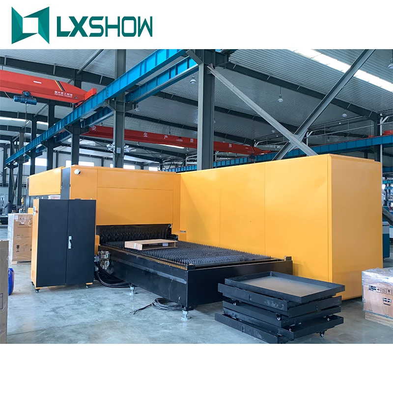 Industrial Laser Equipment 1530 Metal Plate Tube Pipe CNC Fiber Laser Cutting Machine 1000w 2000w with rotary axis
