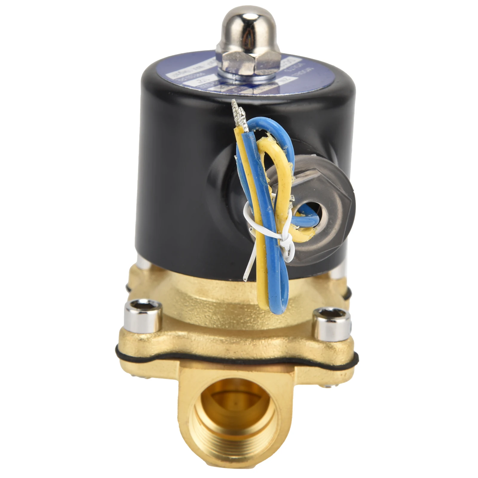 

Zk30 2W‐160‐15 G1/2 в электромагнитному клапане, латунный нормально закрытый электрический электромагнитный клапан для воды, воздуха, газа AC110V
