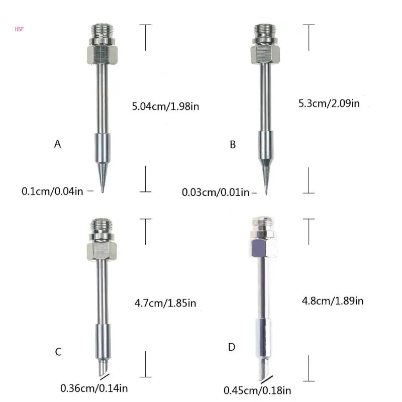 Punta per saldatore Interfaccia Mini USB portatile Punta per saldatore Punta per accessori per rilavorazione saldatura