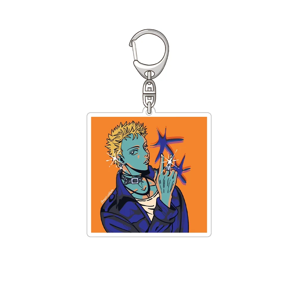 NANA Nana Osaki Nobuo Terashima Shinichi Okazaki Yasushi Takagi Black Stones Official Acrylic Keychain Bag pendant anime goods