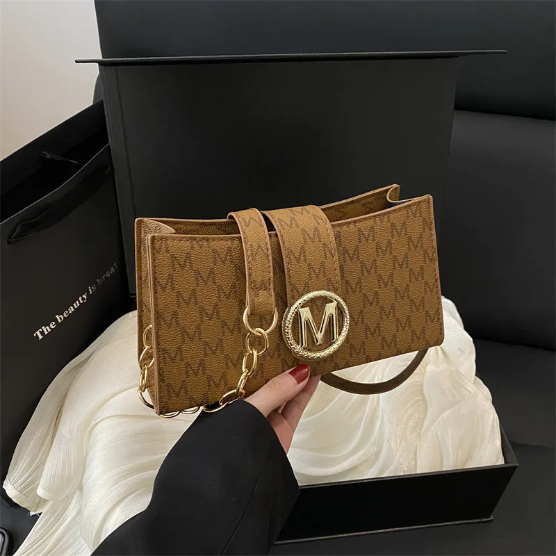 حقيبة مربعة صيفية مطبوعة بحروف محفظة كتف متخصصة للنساء حقيبة كروس أنيقة أنيقة من النهار إلى الليل، حقيبة حبال عصرية #2