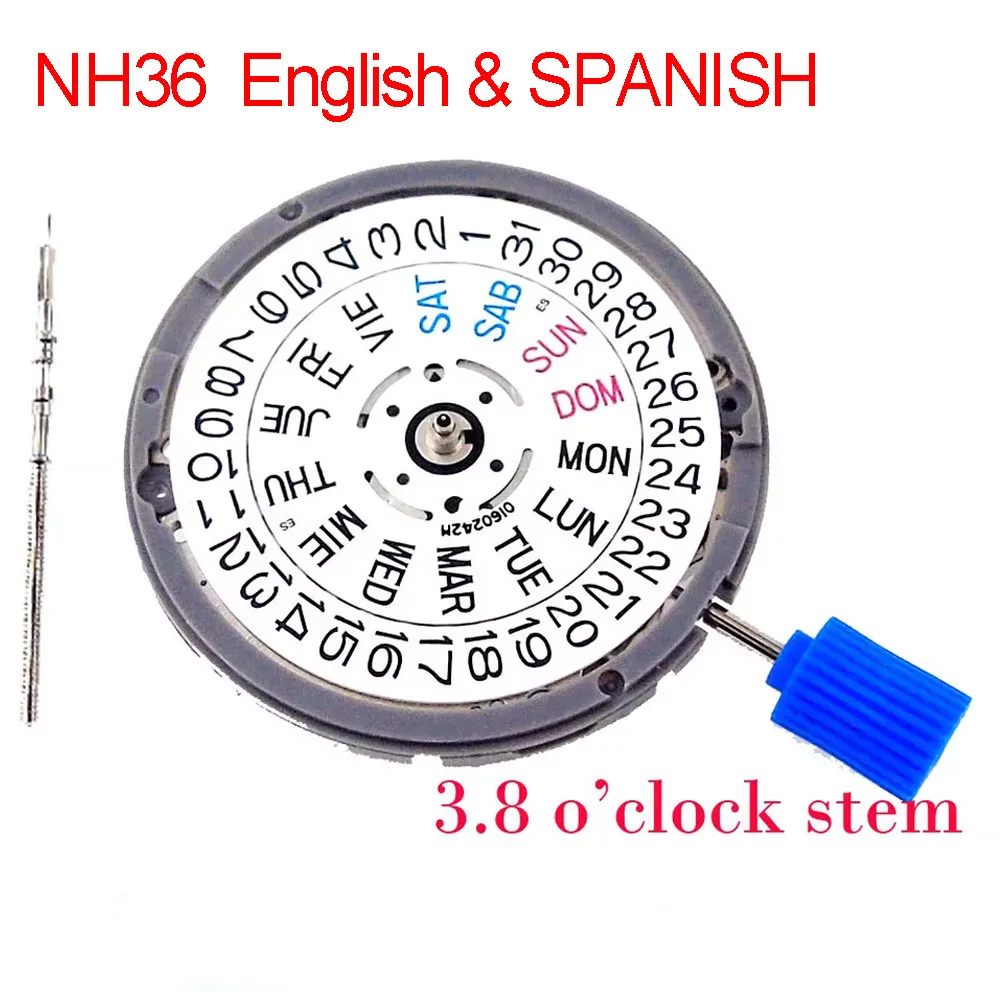 TMIジャパン NH35 自動巻きムーブメント 24石