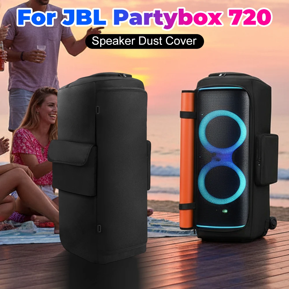 

Защитный чехол для динамика JBL Partybox 720 с мягкой подкладкой, противоскользящая двусторонняя сумка для хранения динамика, износостойкие аксессуары для динамиков