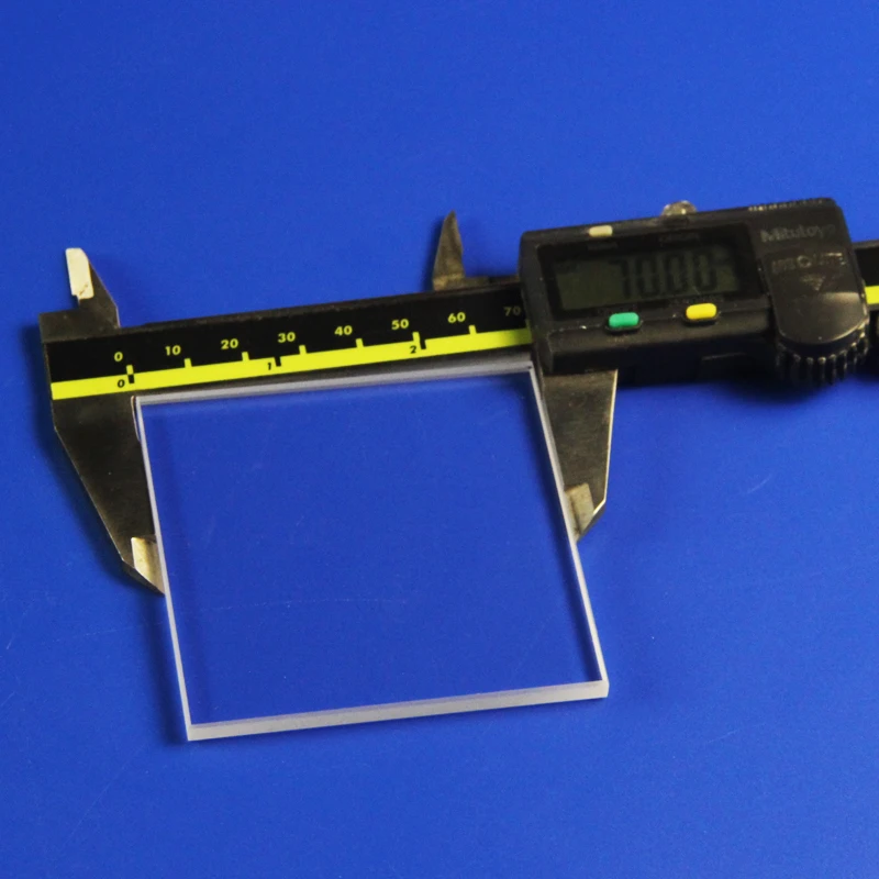 280X54X3mm  JGS2 Square Quartz Glass Sheet High Temperature Resistant Square Ultraviolet Transmitting Optical Window Lens Jgs2